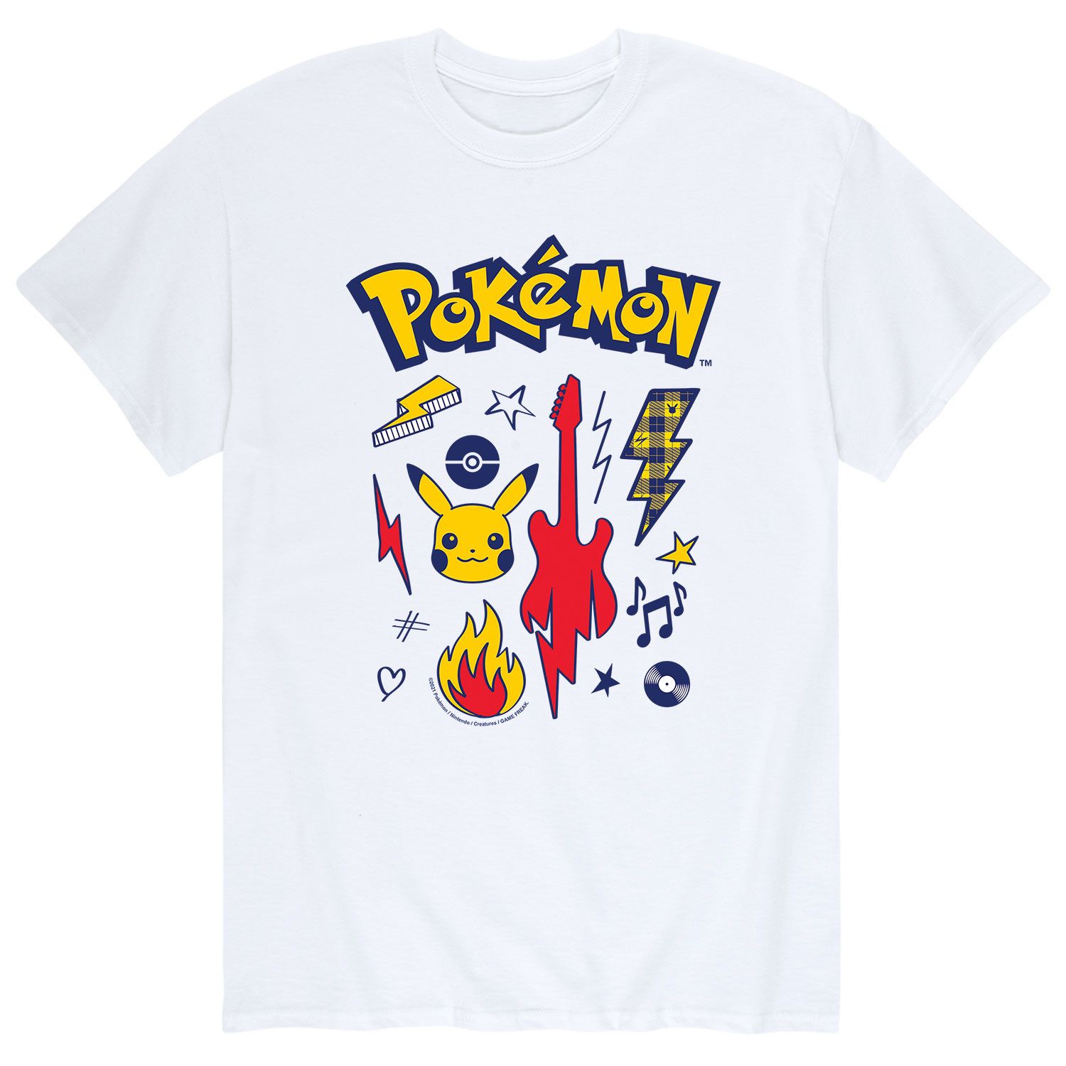 Мужская футболка Pokemon Punk Icons Licensed Character футболка difuzed pokemon obstagoon punk серая
