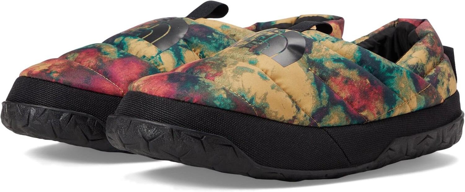 

Тапочки Nuptse Mule The North Face, цвет Antelope Tan Ice Dye Print/TNF Black