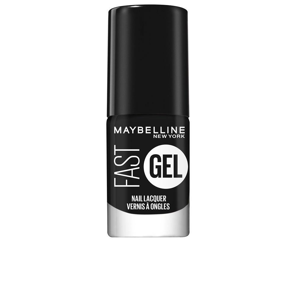 Лак для ногтей Fast gel nail lacquer Maybelline, 7 мл, 17-blackout лак для ногтей с гелевым эффектом planet nails 868 12 мл арт 13868