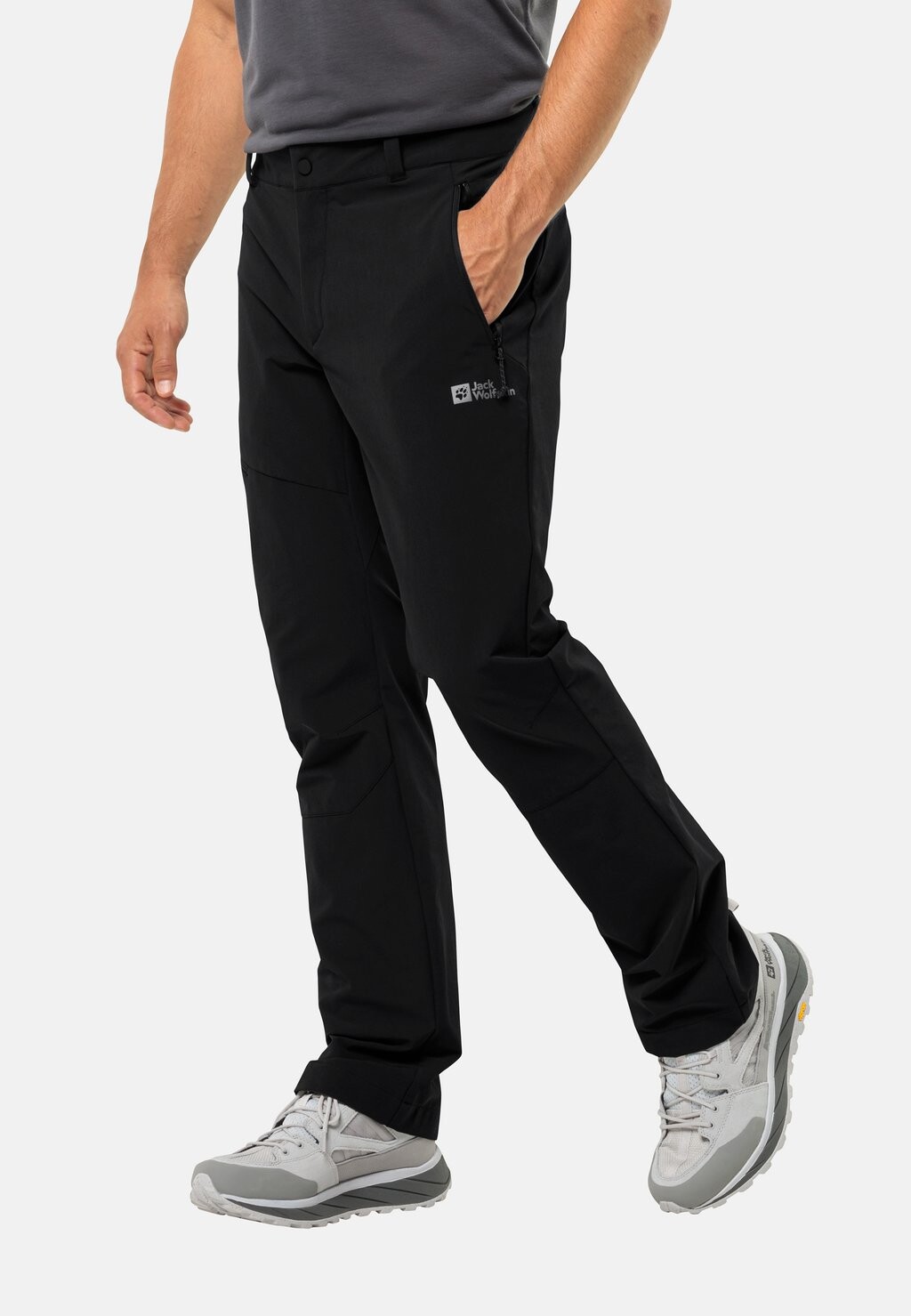 

Уличные брюки HOLDSTEIG Jack Wolfskin, цвет black