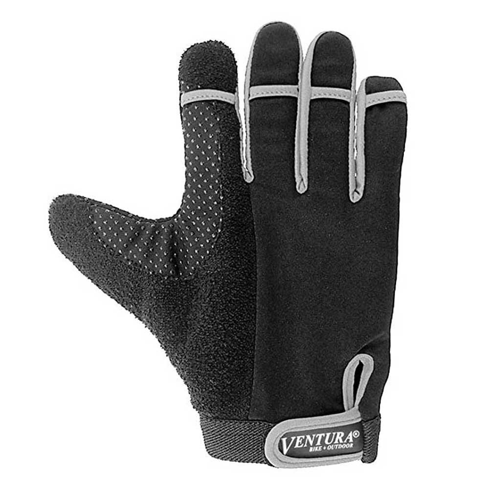 Длинные перчатки Ventura Gel, черный перчатки ventura мультиколор
