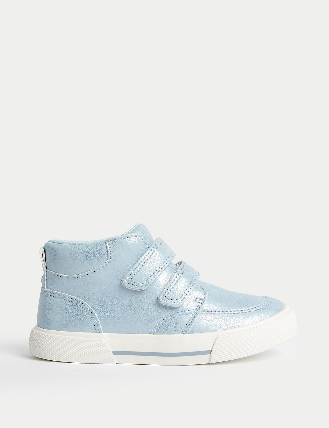 

Детские высокие кеды Freshfeet Riptape (3 маленьких — 13 маленьких) Marks & Spencer, синий