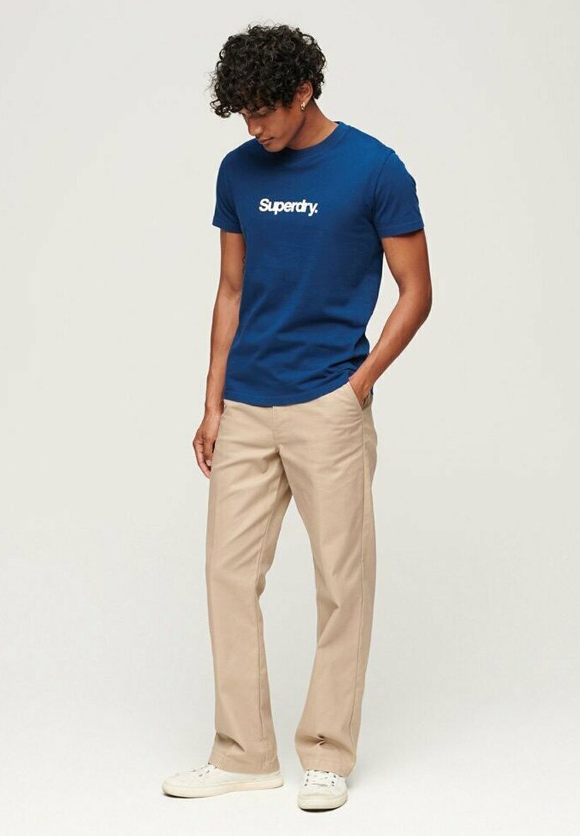 

Футболка с принтом CORE Superdry, цвет elite blue