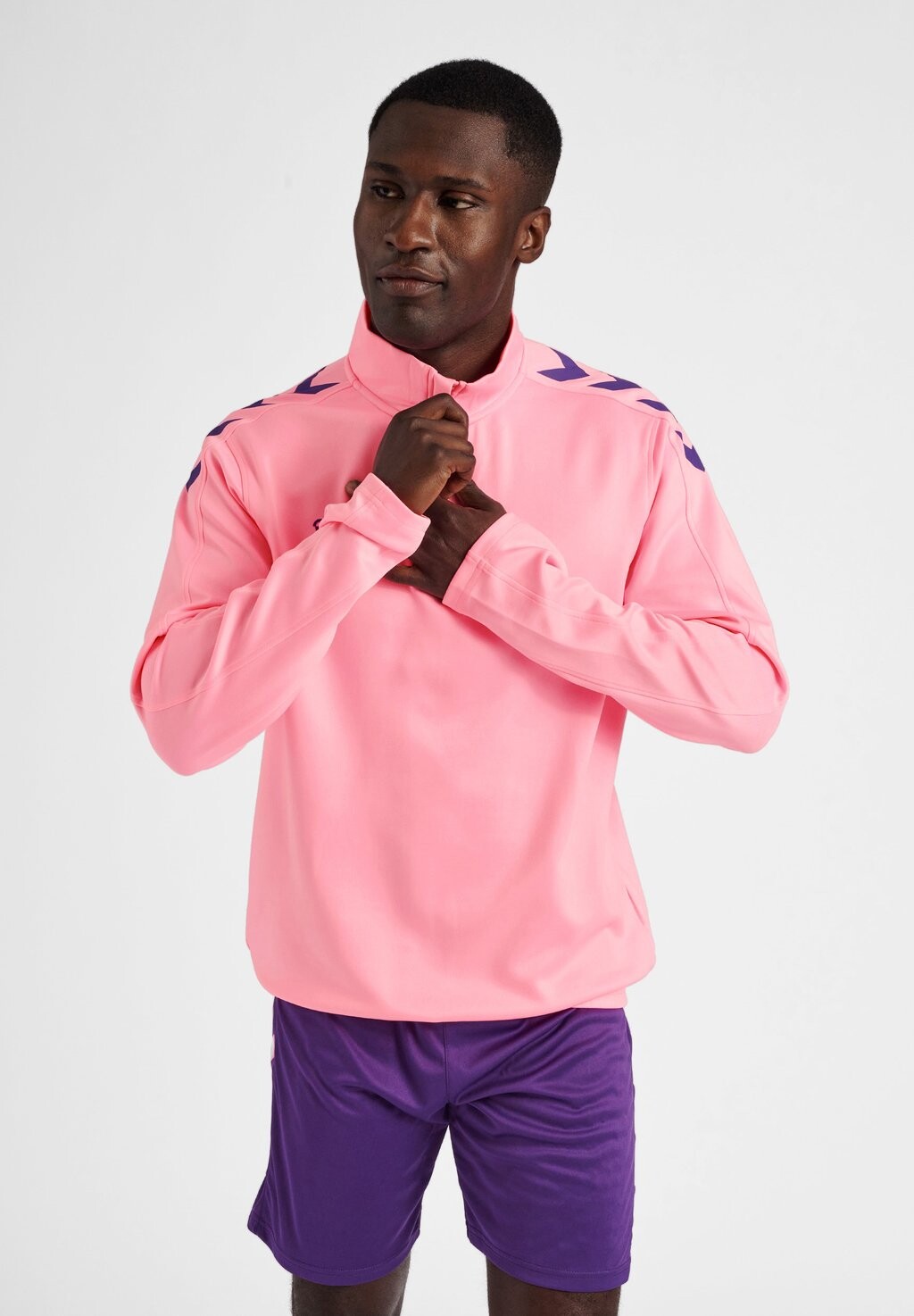 

Толстовка с капюшоном Hummel, светло-розовый