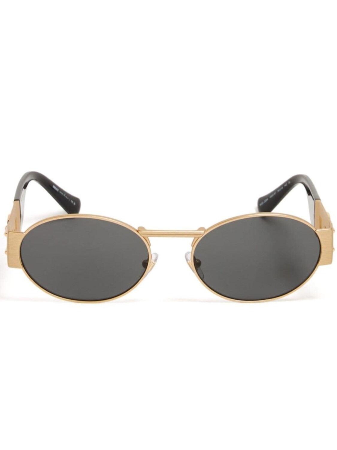 

Versace Eyewear солнцезащитные очки Medusa Deco в овальной оправе, золотой