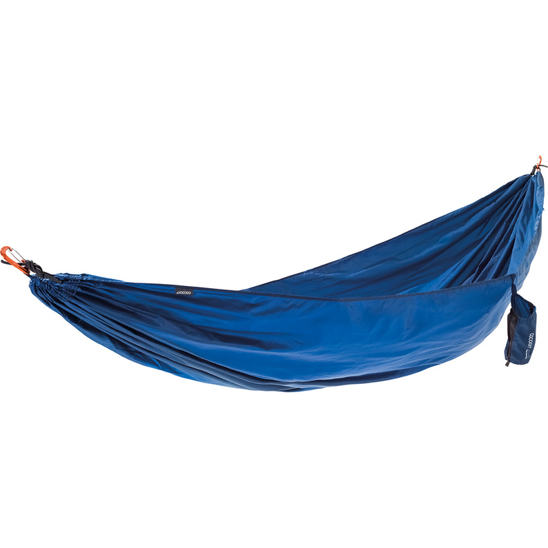 Дорожный одноместный гамак Cocoon, синий портативный туристический гамак на 1 2 человек качели с москитной сеткой подвесная кровать сверхлегкий туристический спальный гамак