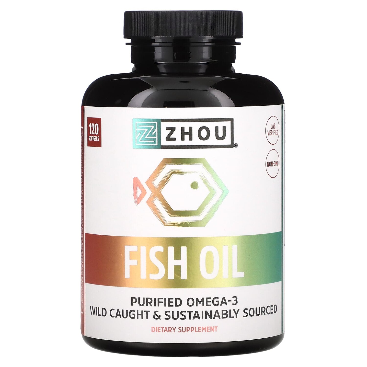 

Рыбий жир, 120 мягких таблеток, Zhou Nutrition