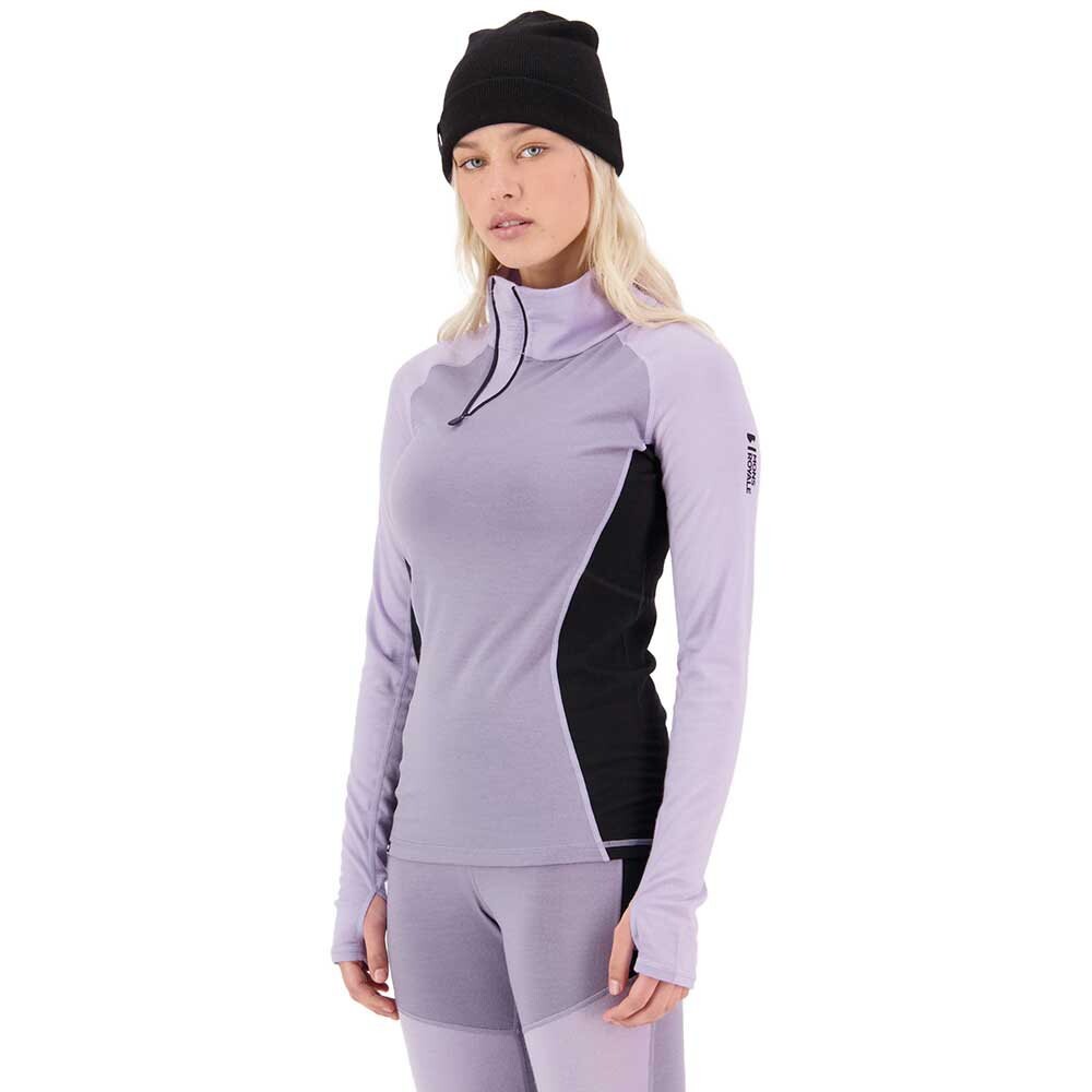 

Базовый слой Mons Royale Olympus Half Zip Long, фиолетовый