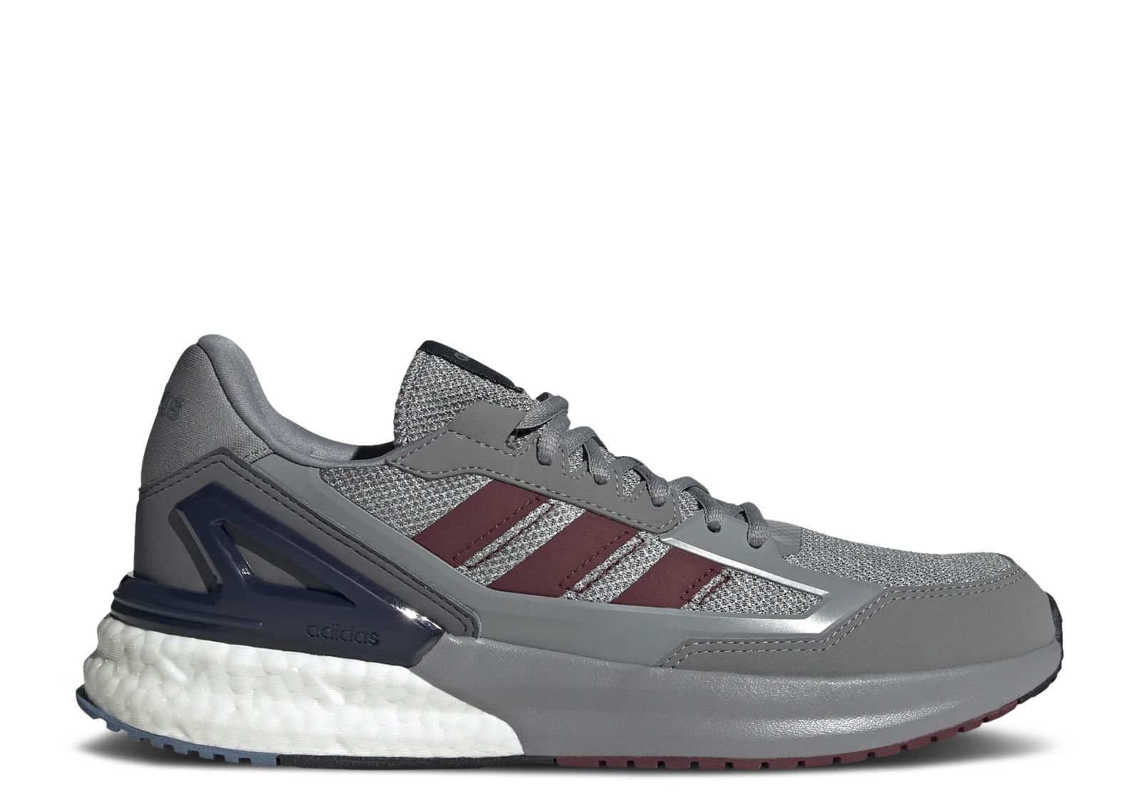 

Кроссовки adidas Nebzed Super Boost 'Grey Burgundy', серый