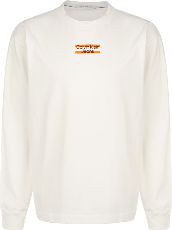 Лонгслив Calvin Klein, цвет bright white