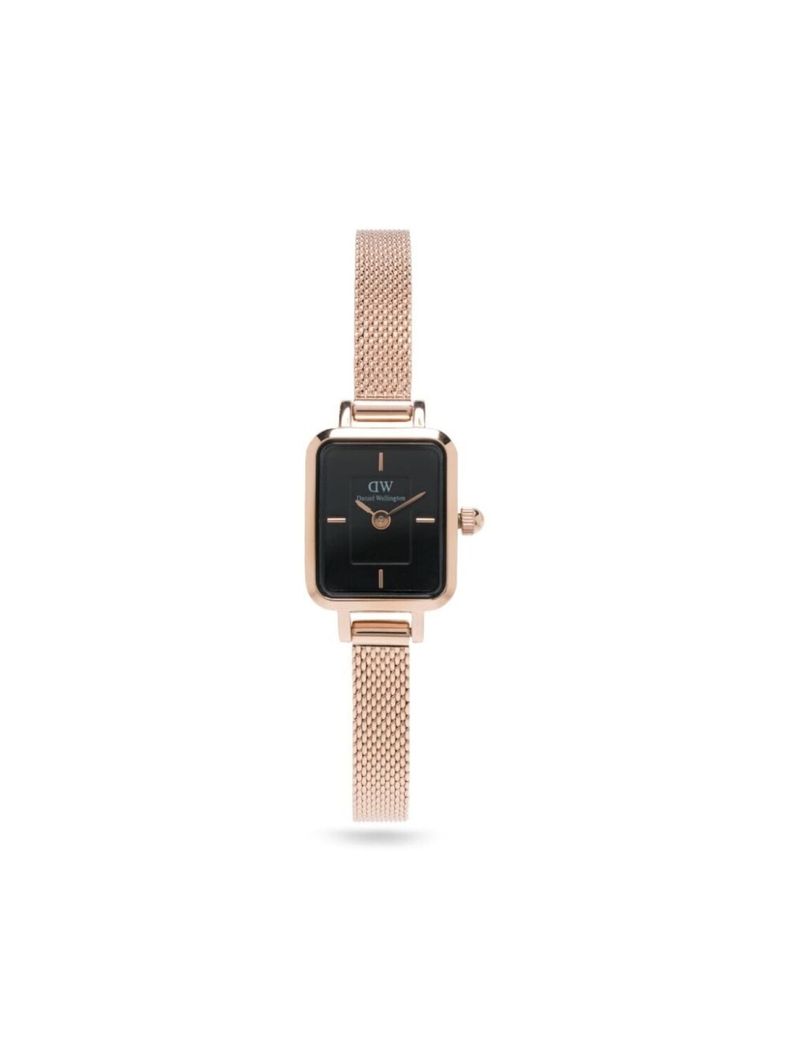 

Наручные часы Quadro Mini 19 мм Daniel Wellington, черный