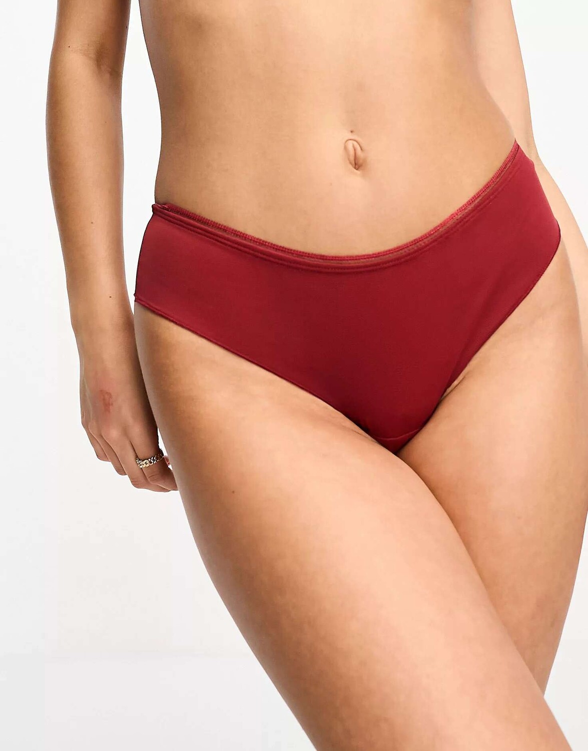 

Темно-красные трусы Curvy Kate Lifestyle