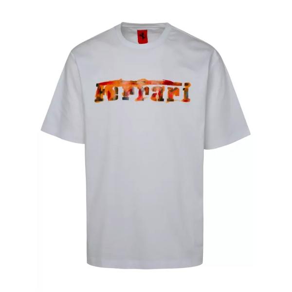 

Футболка cotton t-shirt Ferrari, белый