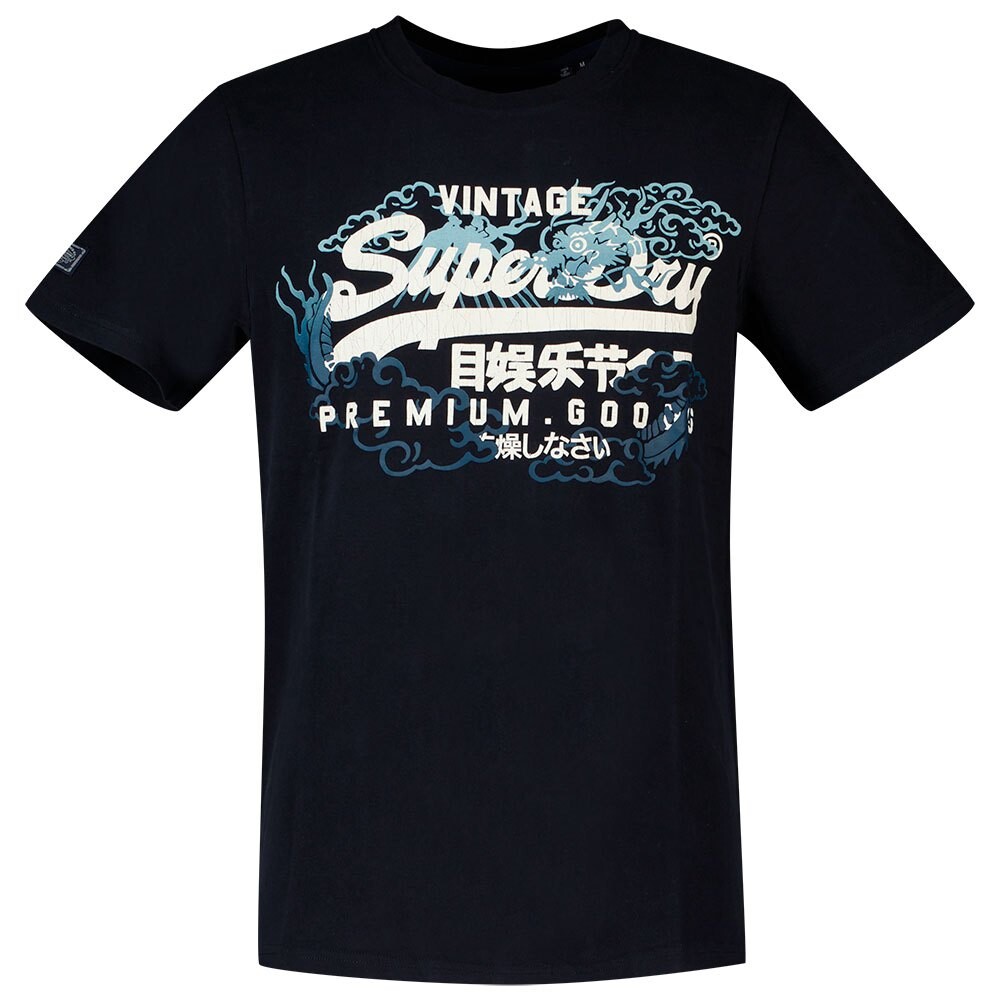 

Футболка Superdry Vintage Vl Narrative Mw, черный