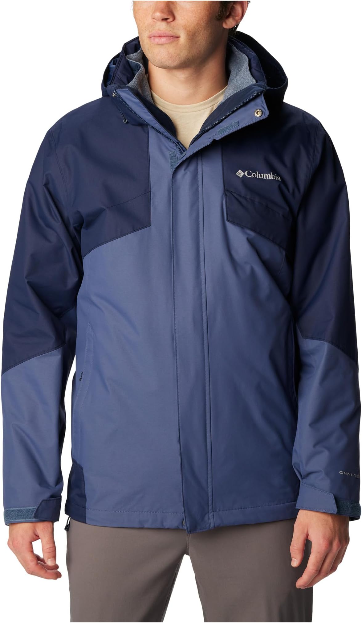 

Куртка Bugaboo II Fleece Interchange Jacket Columbia, цвет Dark Mountain/Collegiate Navy