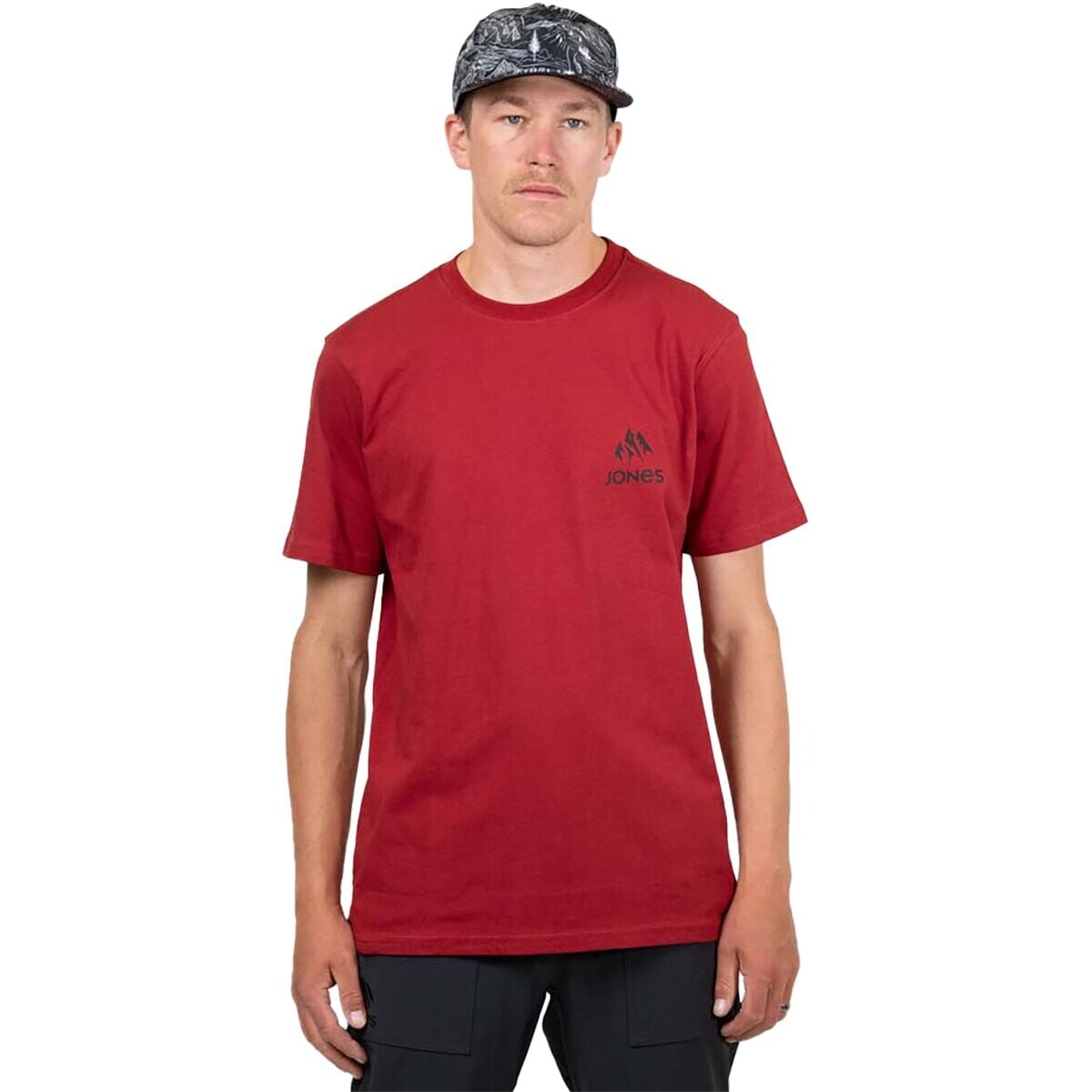 

Футболка траки Jones Snowboards, красный