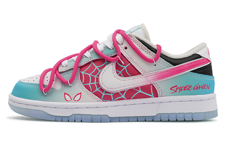 

Кроссовки Nike Dunk Low, розовый/голубой