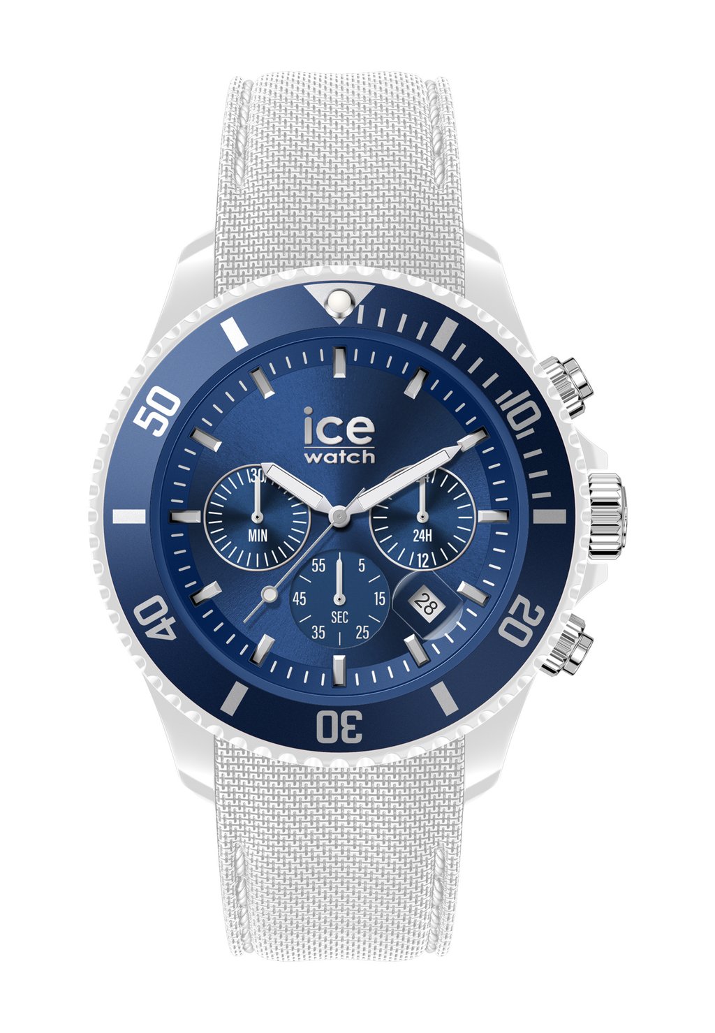 хронограф ice watch синий красный l Хронограф Ice-Watch, цвет white blue l