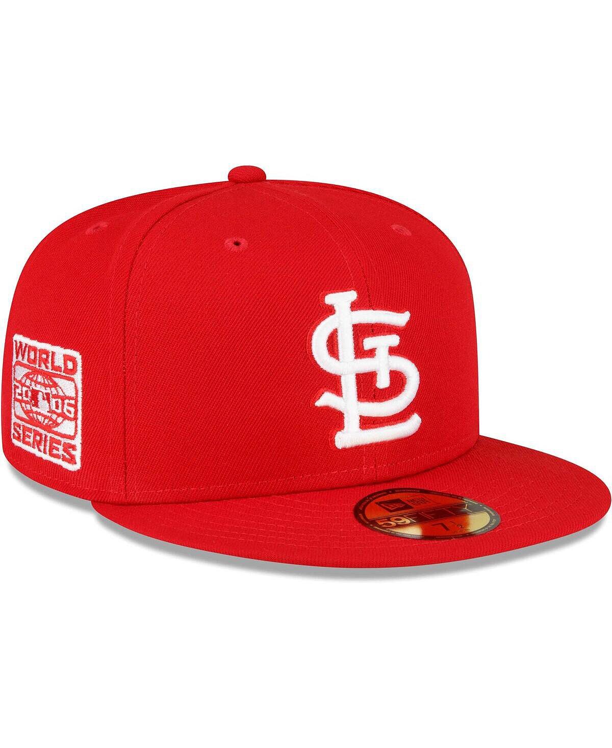 

Мужская красная приталенная шляпа St. Louis Cardinals 59FIFTY New Era