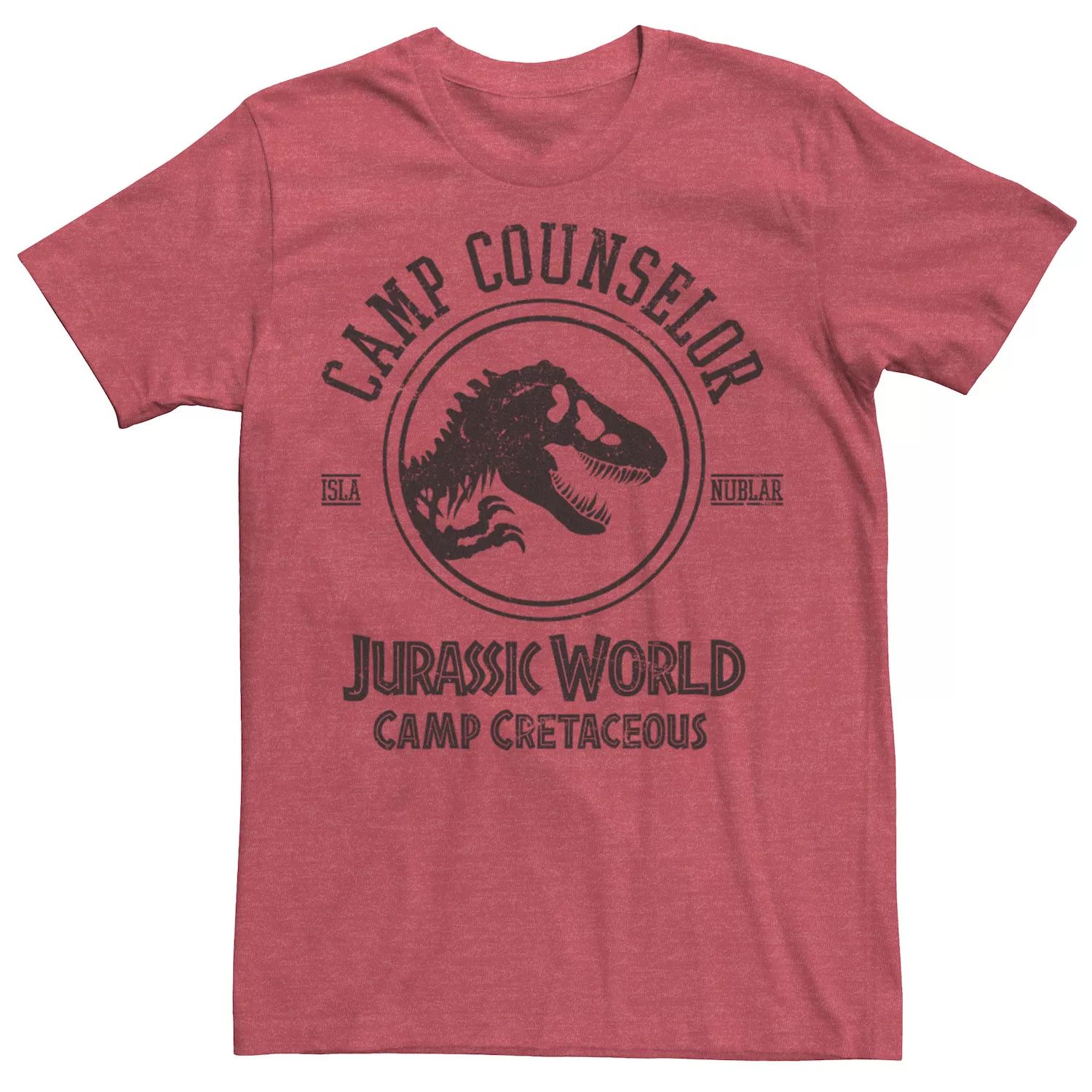 Мужская футболка Jurassic World: Camp Melaceous Camp Counselor Tee Licensed Character
