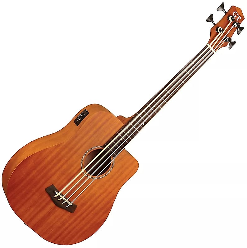 Басс гитара Gold Tone M-BassFL Fretless 23-Inch Scale 4-String Acoustic-Electric MicroBass w/Hard Case