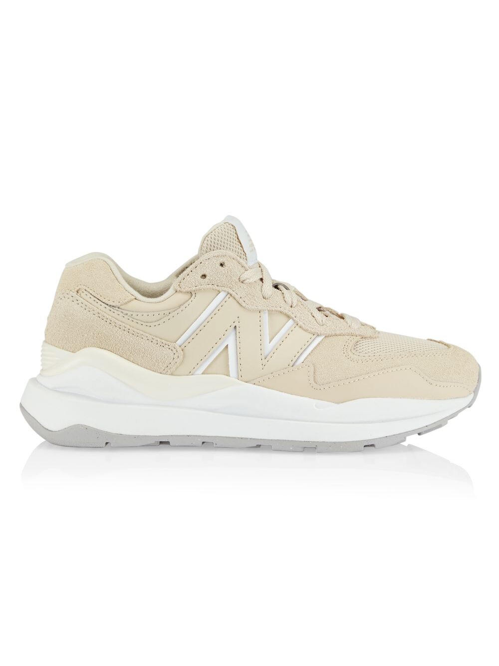 

Замшевые кроссовки 57/40 New Balance, песочный