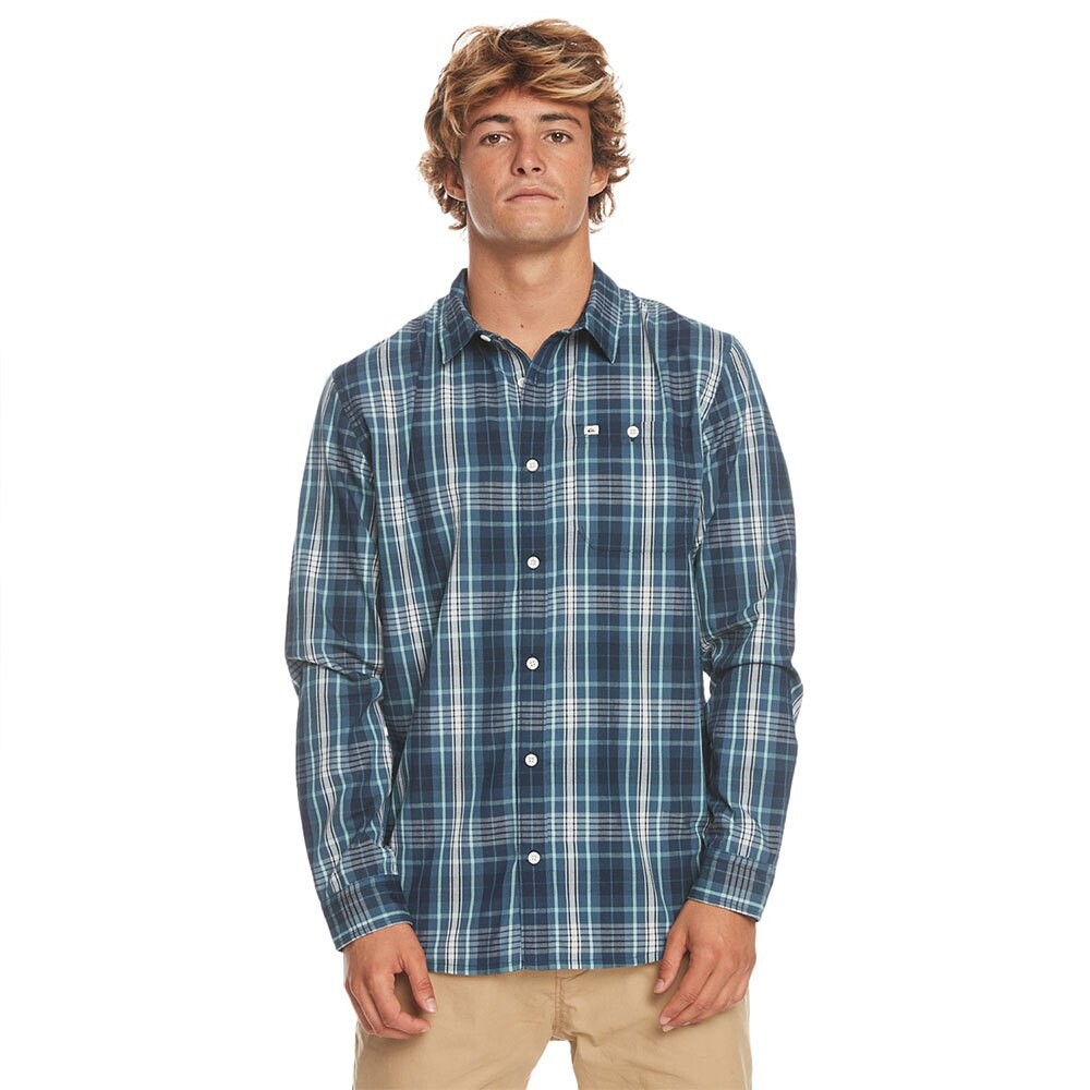 

Рубашка с длинным рукавом Quiksilver Swinton Ls, синий