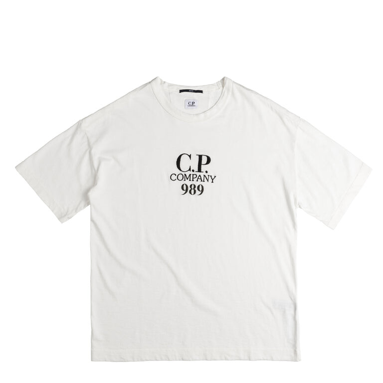 

Футболка .P. ompany 20/1 Jersey Boxy Logo T-Shirt C.P. Company, белый
