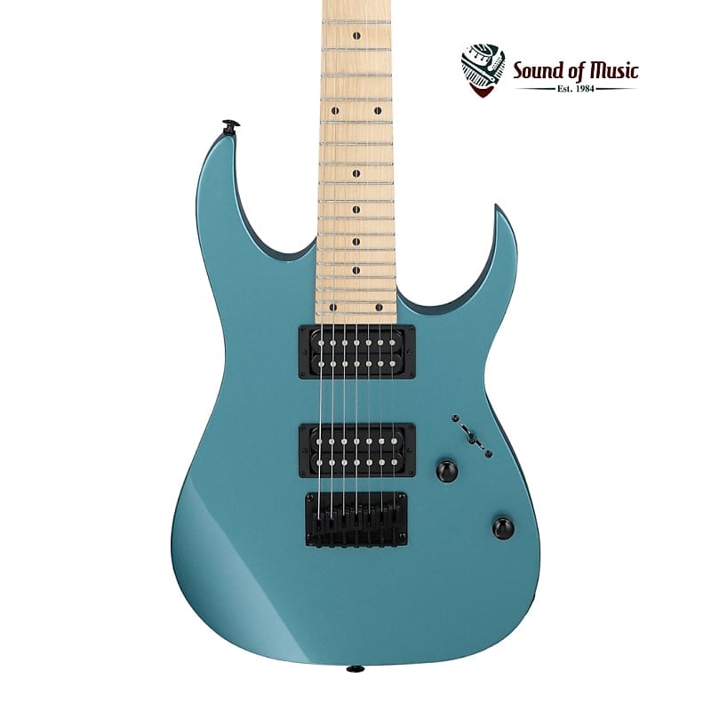 

Электрогитара Ibanez Gio GRG7221M 7-String Electric Guitar - Metallic Light Blue