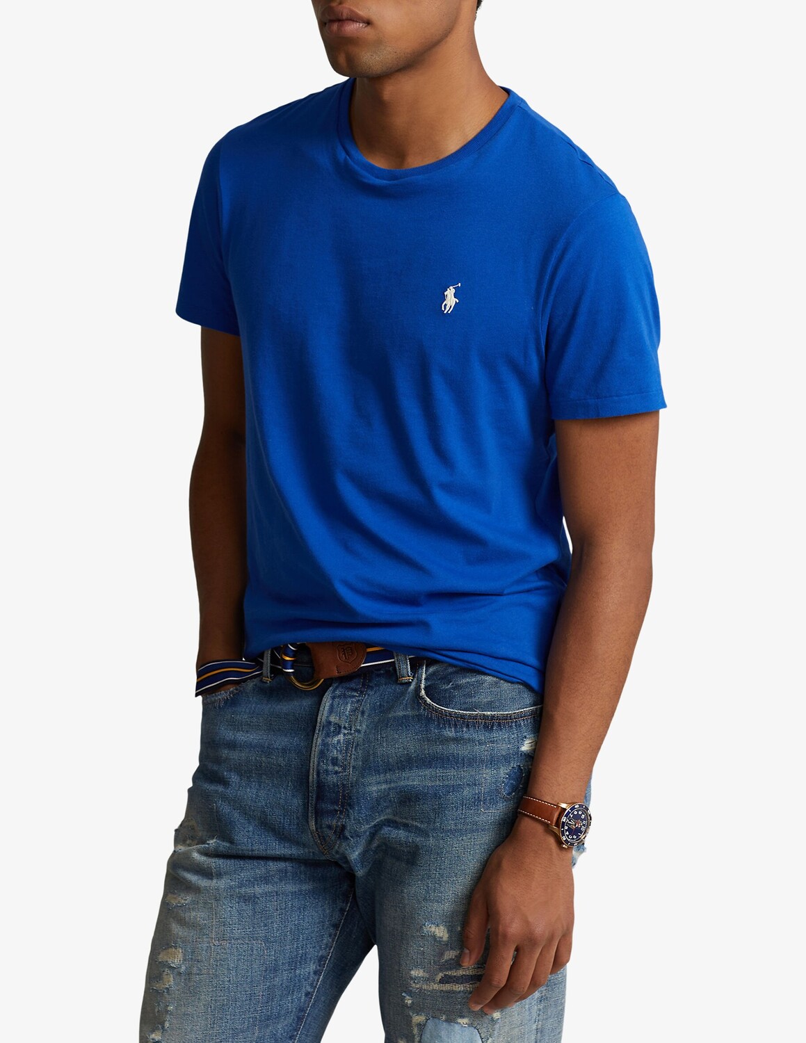 

Футболка из джерси Ralph Lauren, синий