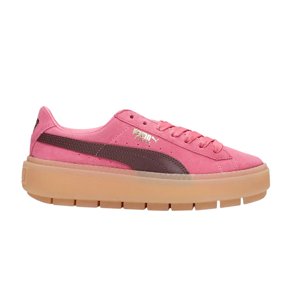 Кроссовки Wmns Suede Platform Trace Puma, розовый