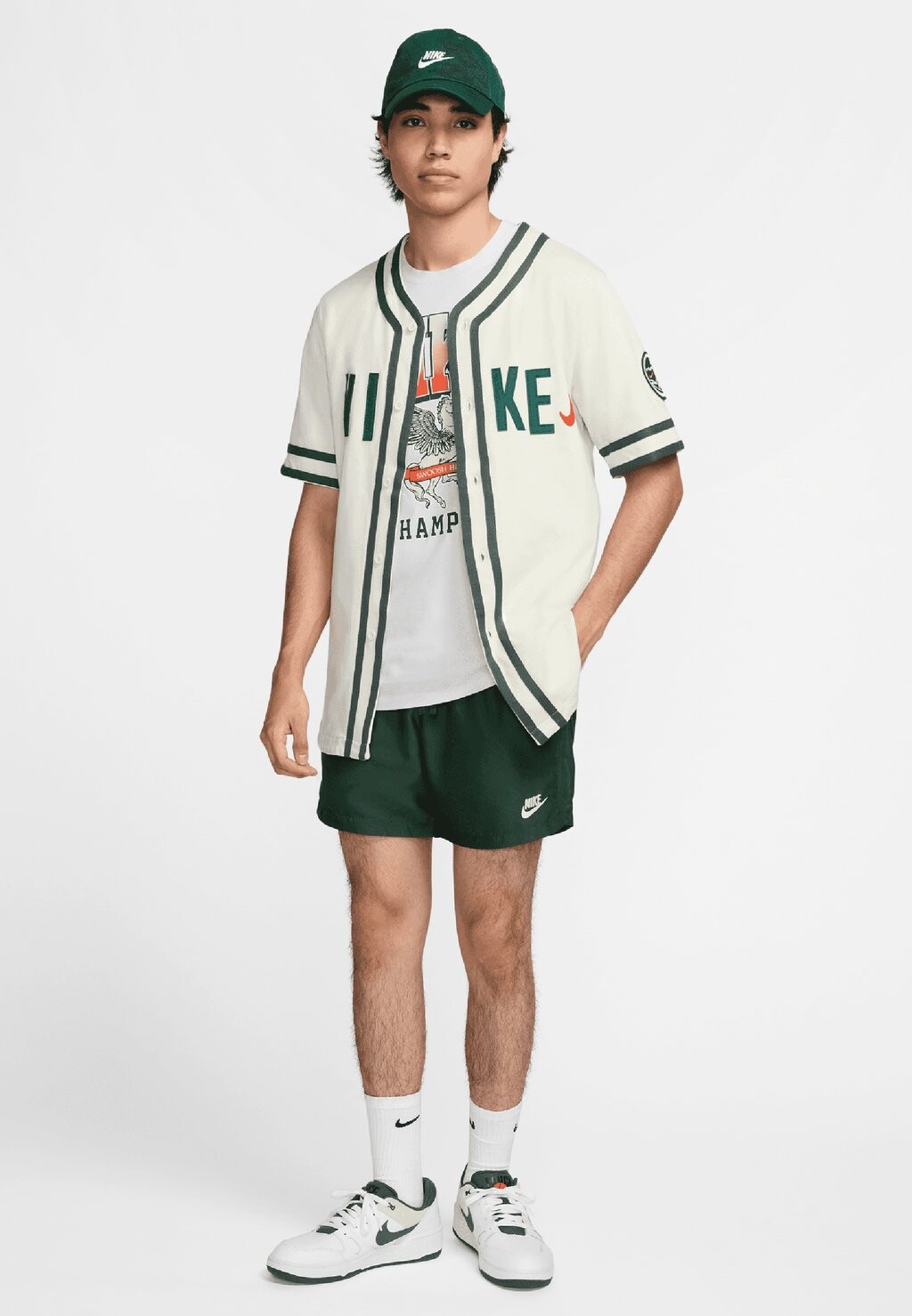

Рубашка Nike Sportswear, кремовый