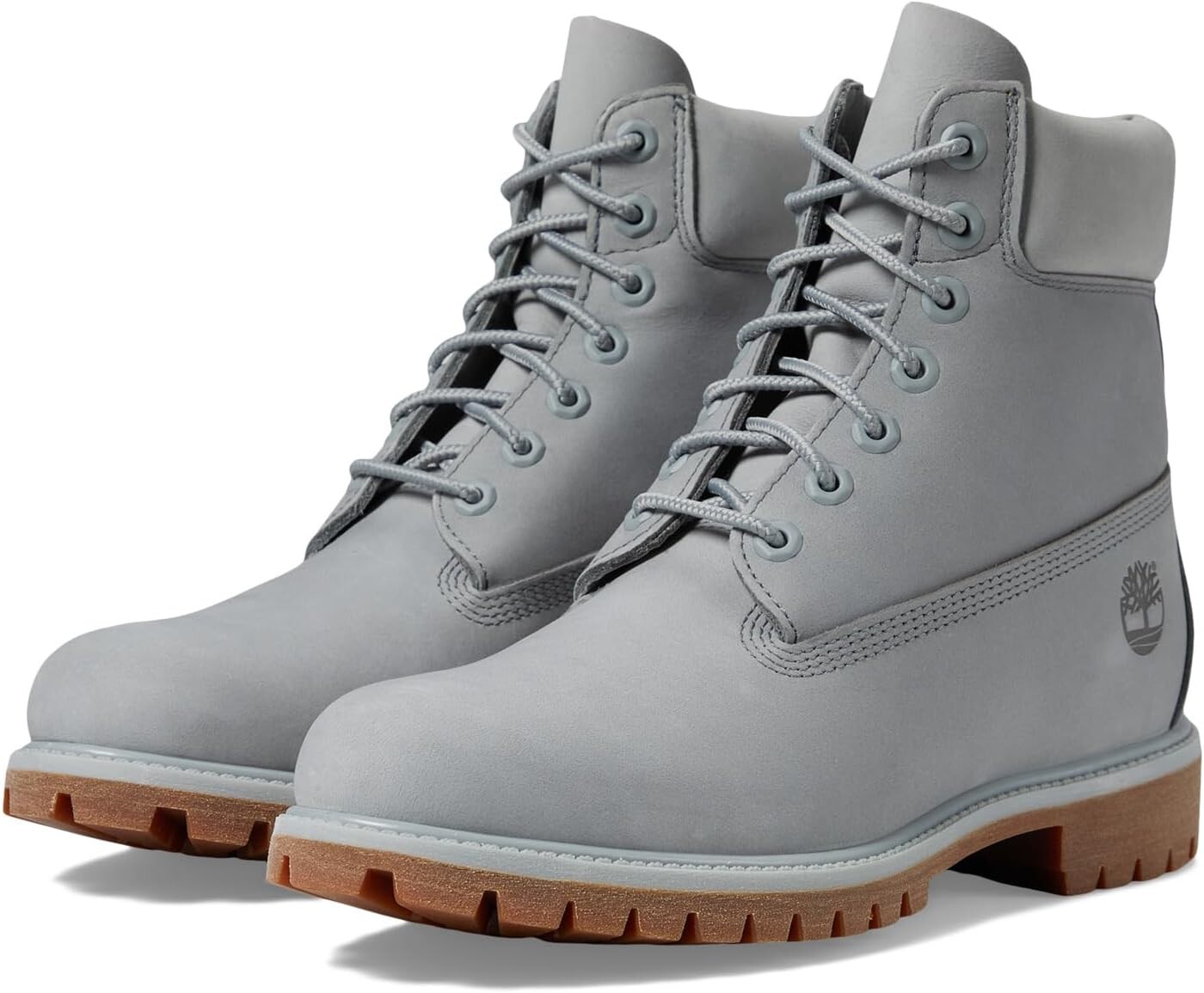 

Ботильоны 50th Anniversary Edition Premium 6-Inch Waterproof Timberland, цвет Light Grey Nubuck