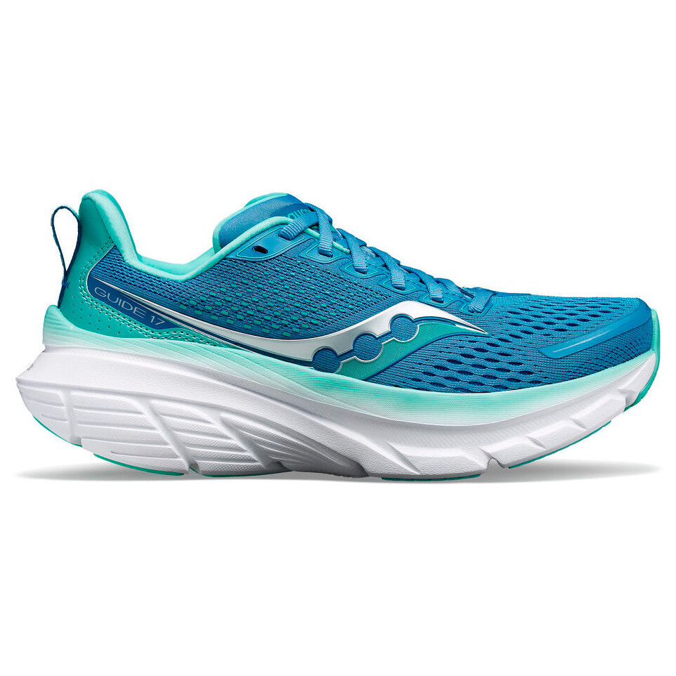 Беговая обувь Saucony Women's Guide 17, цвет Breeze/Mint цена и фото