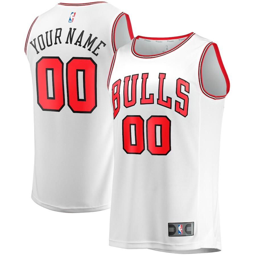 

Джерси Fanatics Branded Chicago Bulls, белый