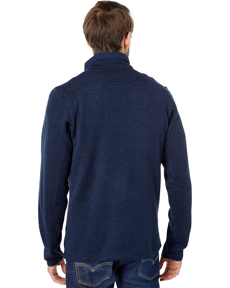 

Свитер Columbia Sweater Weather 1/2 Zip, цвет Collegiate Navy Heather/Collegiate Navy