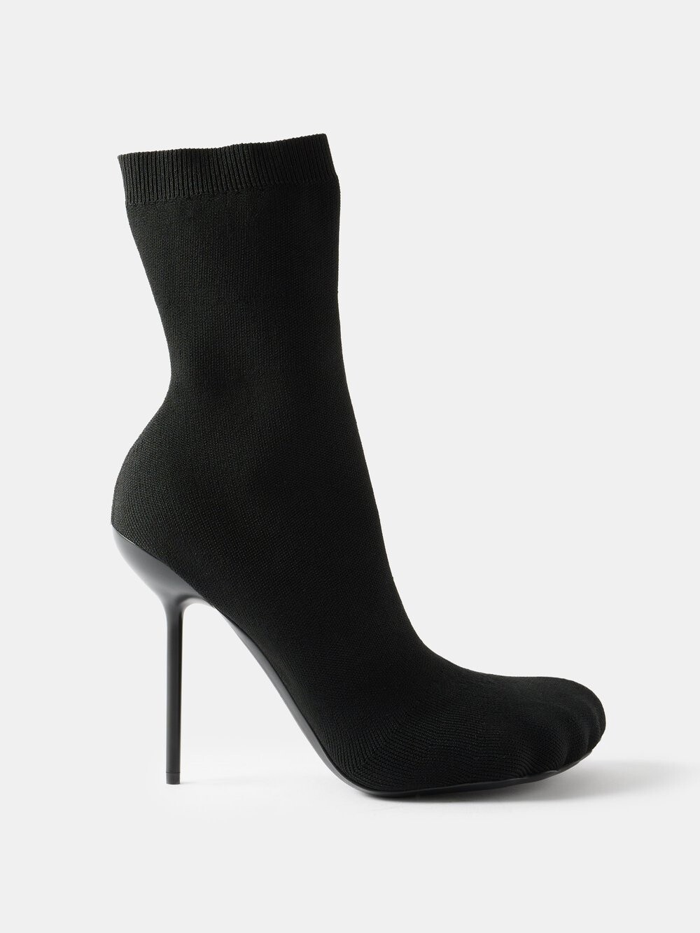 

Ботинки эластичной вязки anatomic bootie 110 Balenciaga, черный