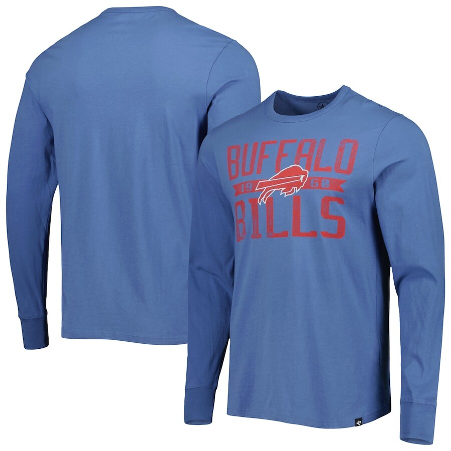 

Футболка с длинным рукавом 47 Buffalo Bills, роял