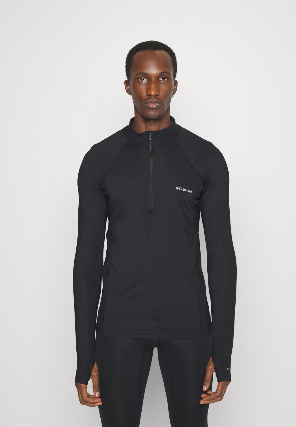 

Толстовка на молнии MIDWEIGHT LONG SLEEVE HALF ZIP Columbia, черный