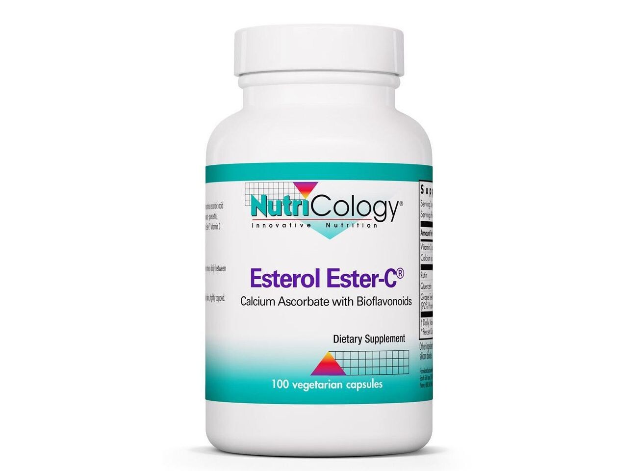 

Nutricology, Эстерол Эстер-С, 100 вегетарианских капсул