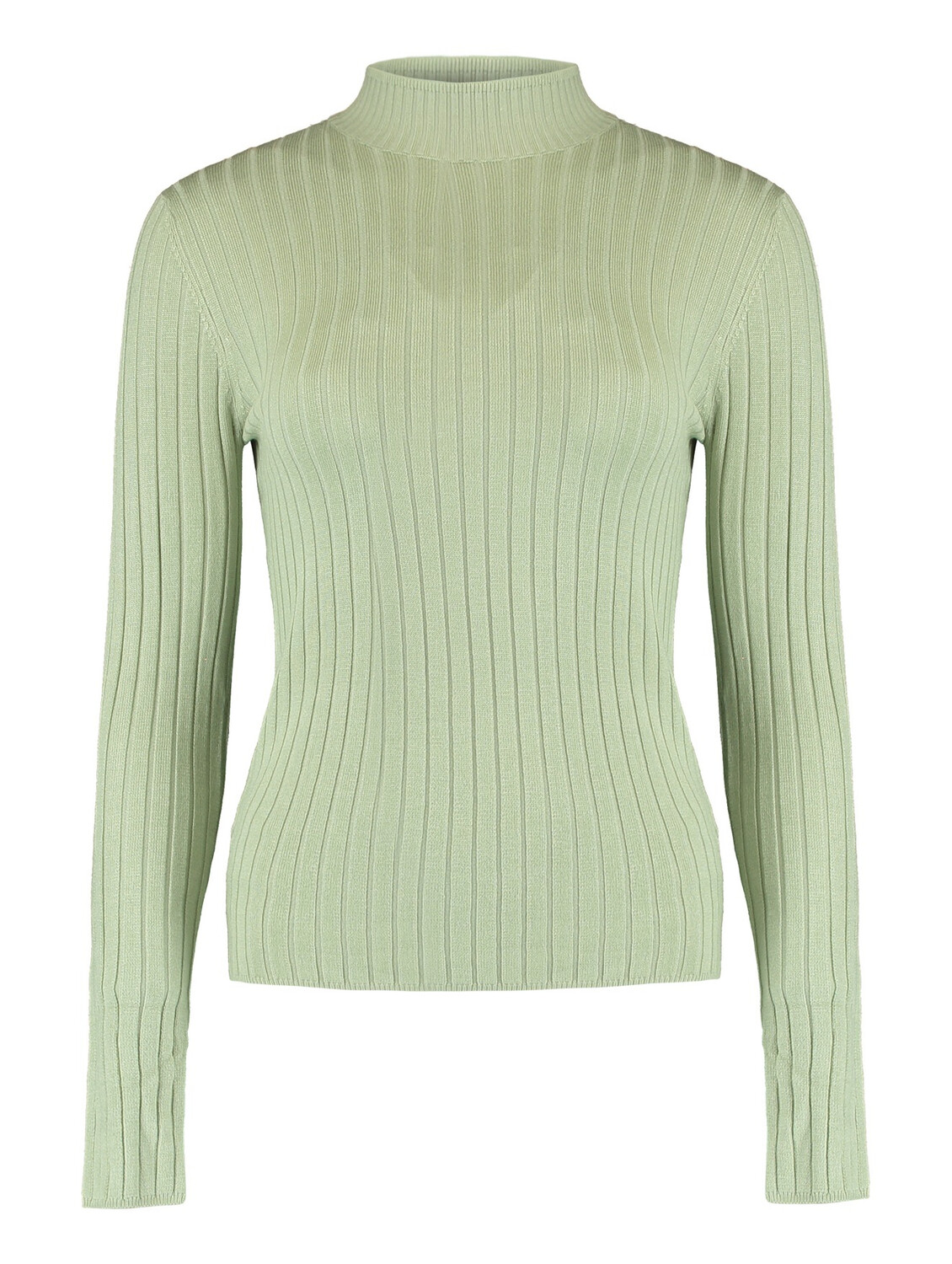 

Свитер Hailys Dünnes Feinstrick Langarm Shirt Basic Stehkragen Klea, мятный