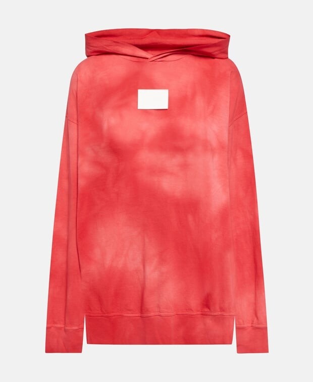 

Толстовка с капюшоном Maison Margiela, красный