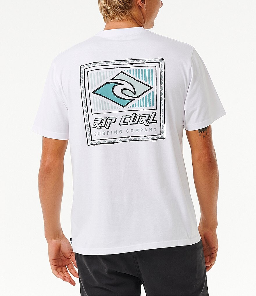 

Футболка Rip Curl с короткими рукавами Traditions, белый