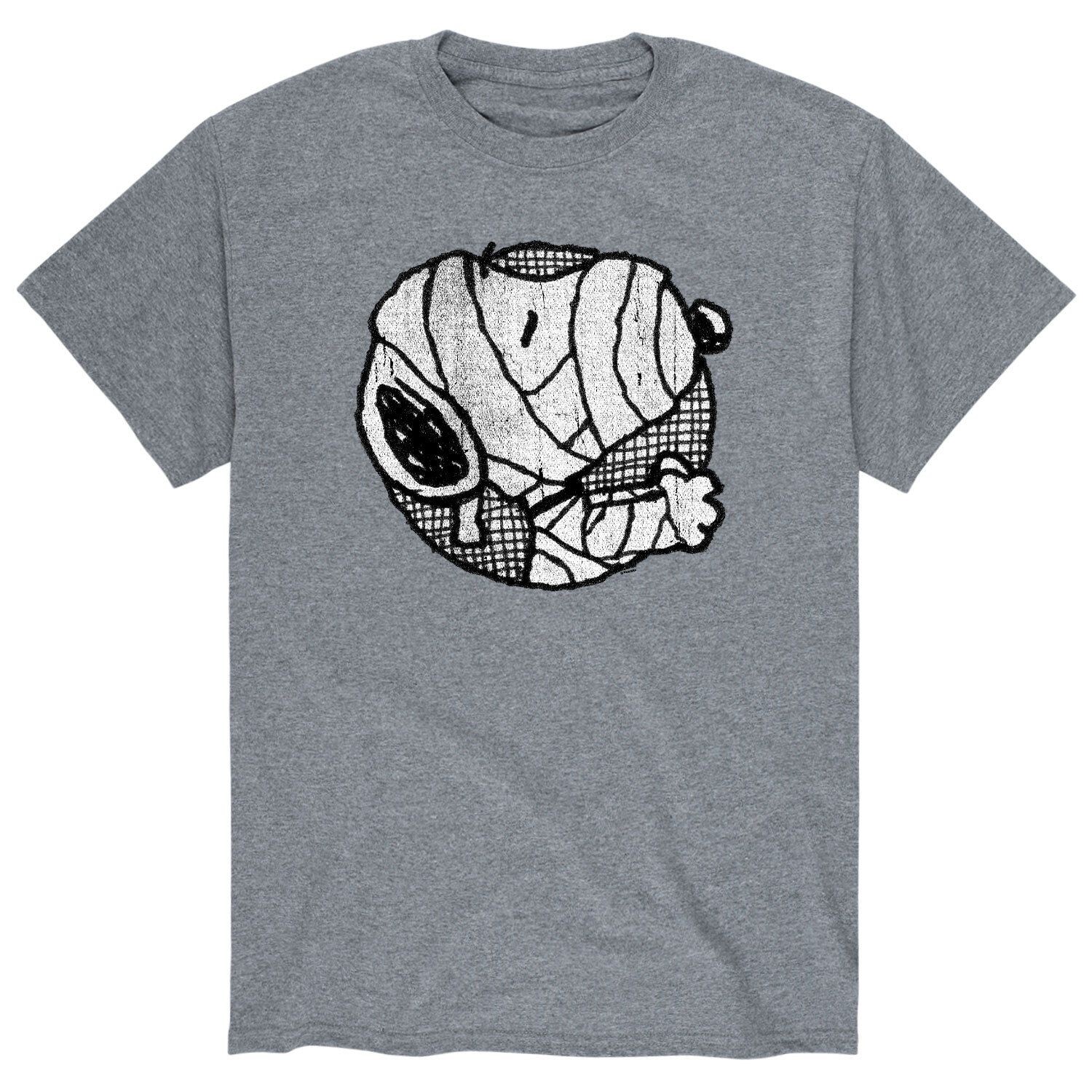 

Мужская футболка Snoopy Mummy Snoopy цвета арахиса Licensed Character