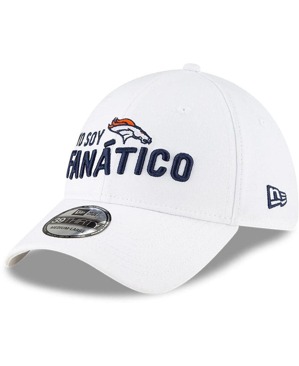 

Мужская белая кепка Denver Broncos Yo Soy Fanatico 39THIRTY Flex Hat New Era