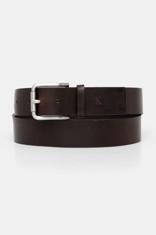 

Кожаный ремень Calvin Klein Jeans, коричневый