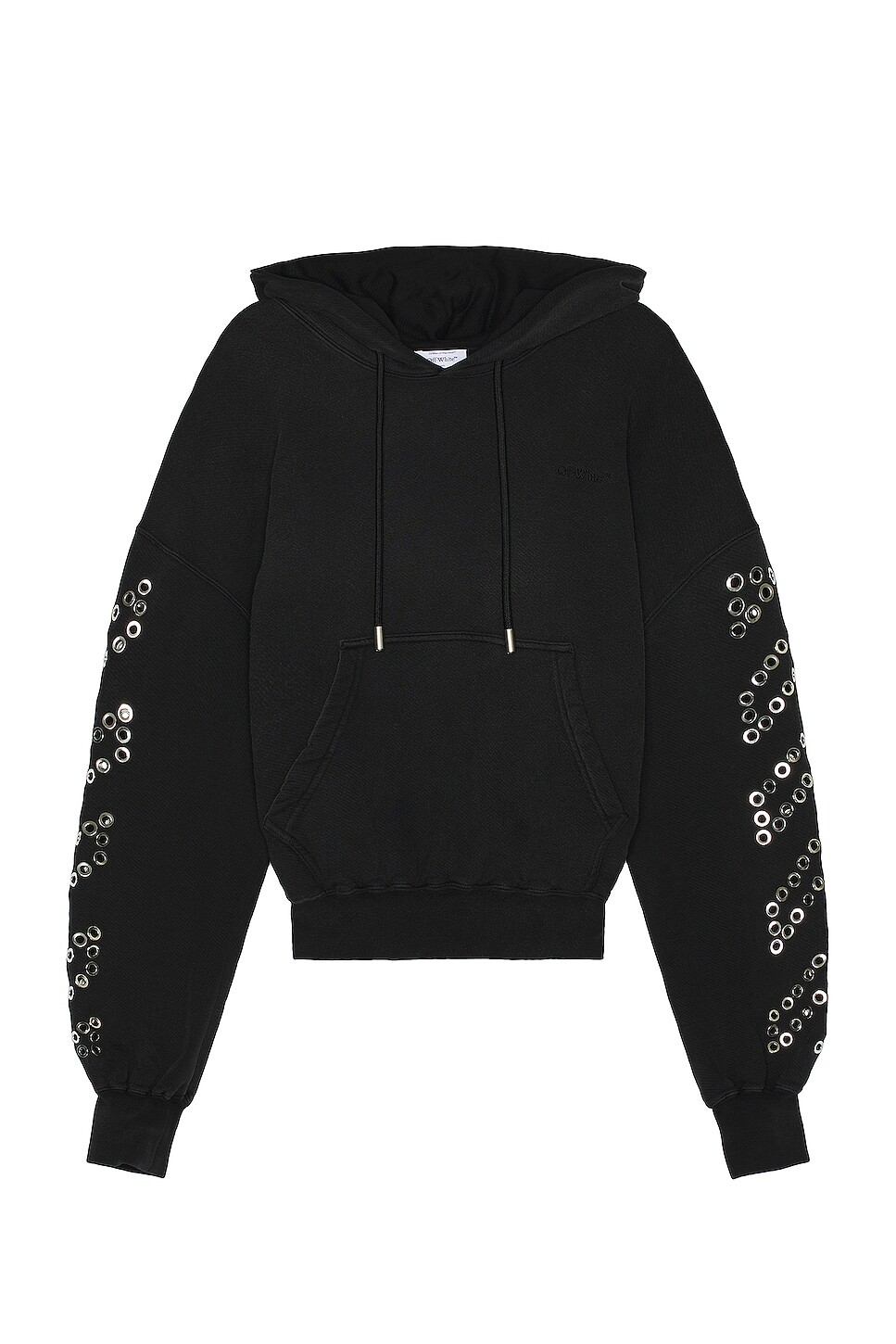 

Толстовка OFF-WHITE Eyelet Diags Over, черный