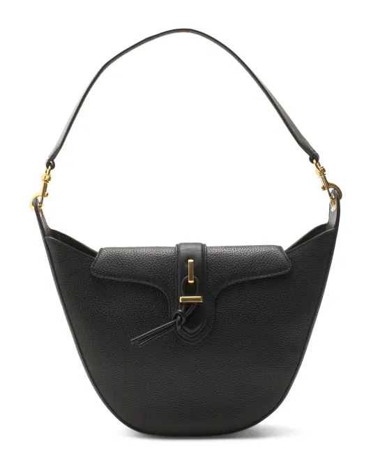 

Кожаная сумка Maecy Vince Camuto, черный