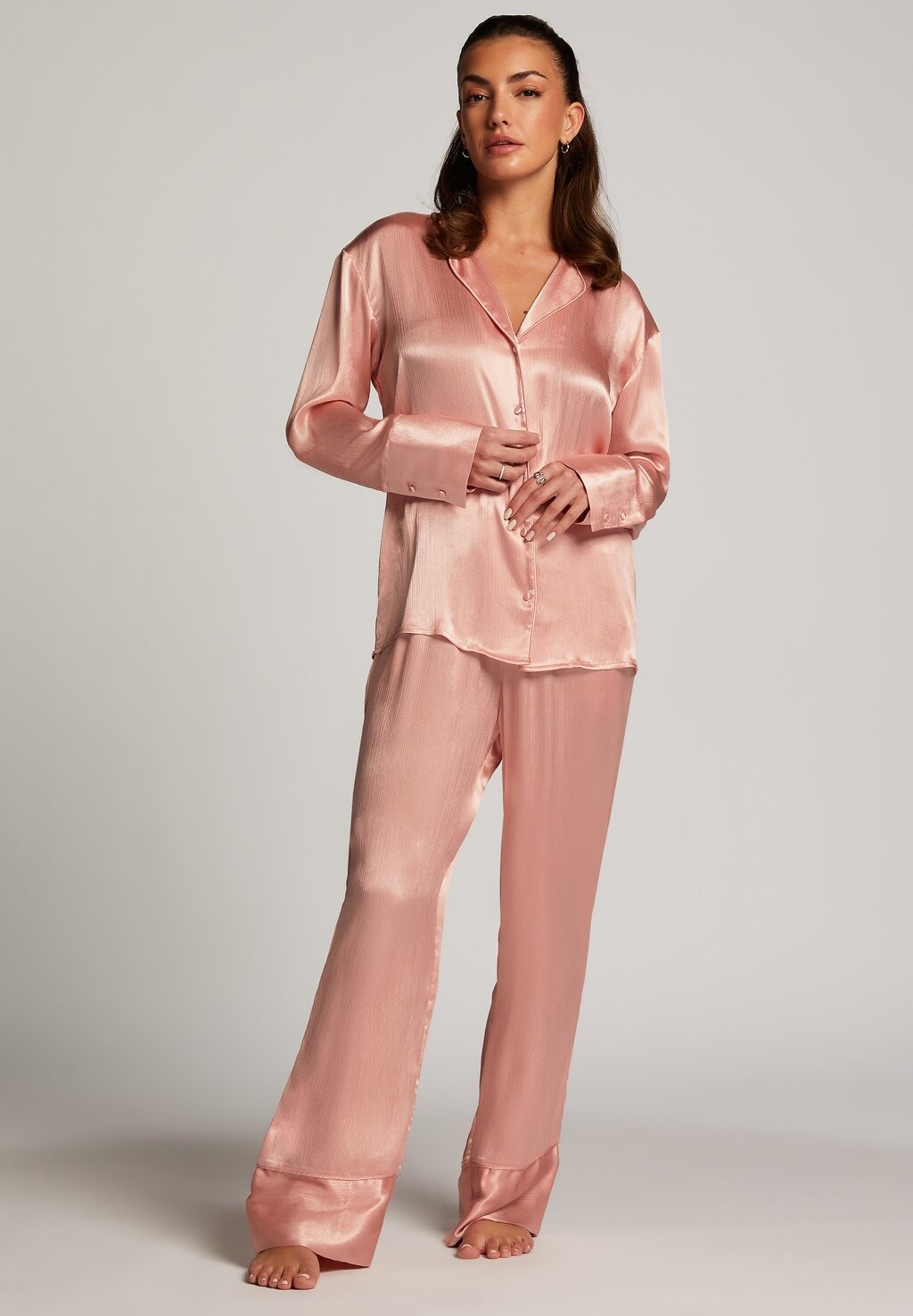 

Брюки для сна CRINKLE Hunkemöller, цвет pink