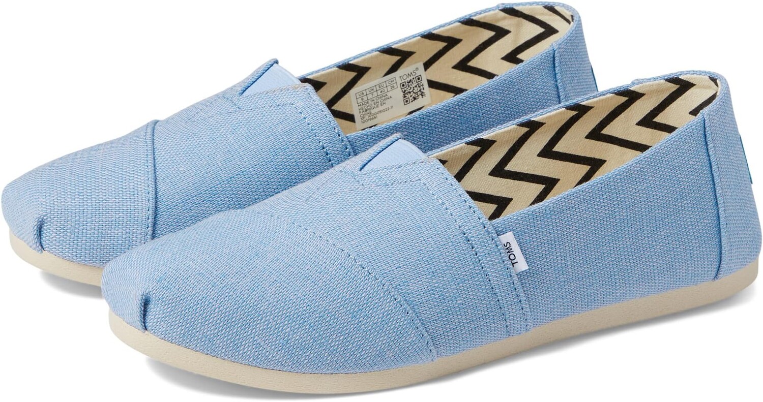 

Лоферы Classic Alpargata TOMS, цвет Cool Blue